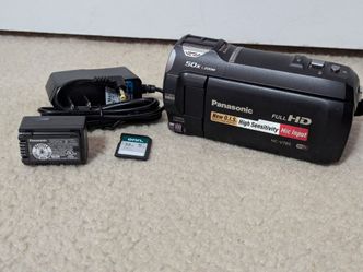 Panasonic V785 Full HD Camcorder (Read Description)