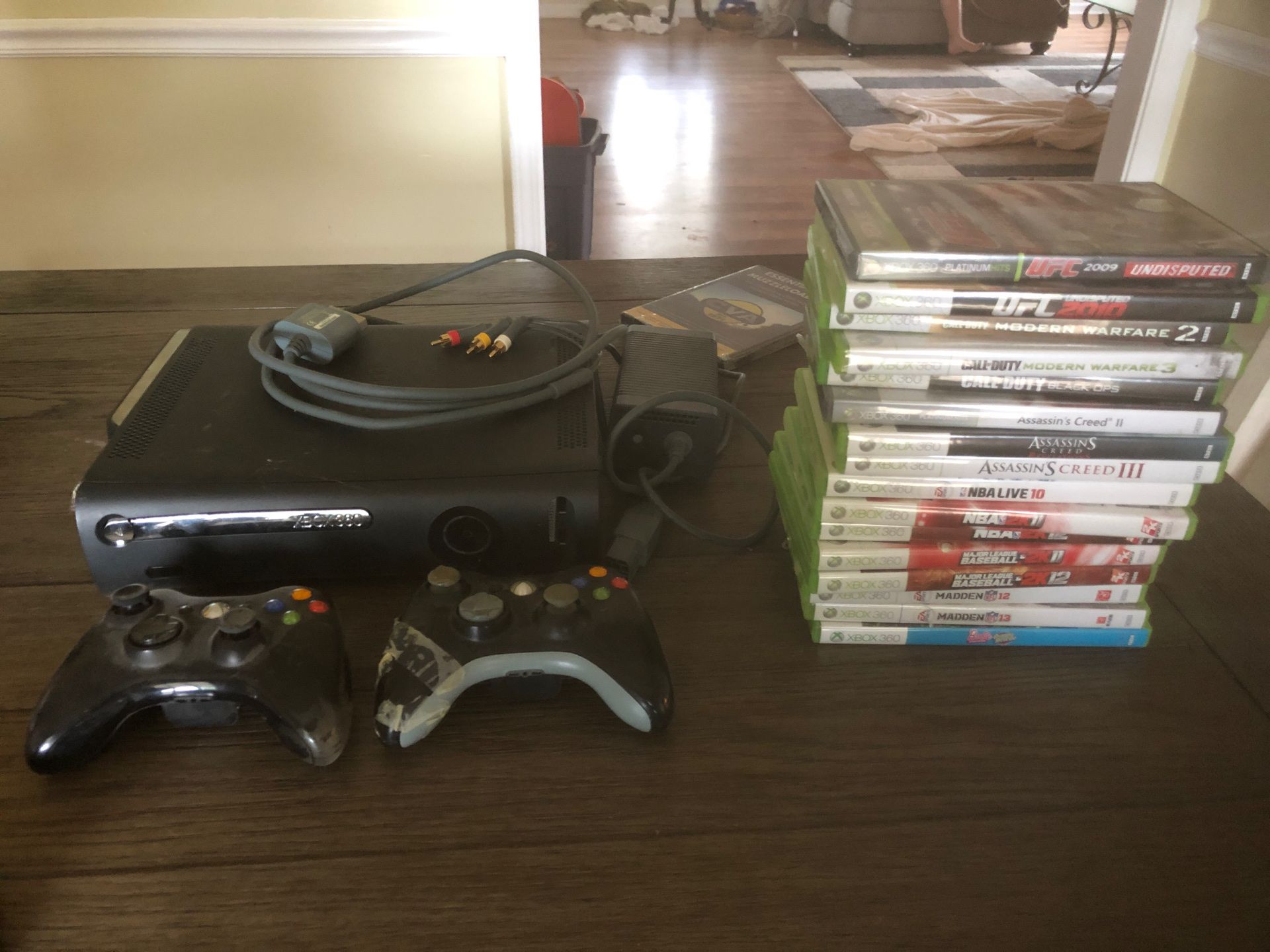 Xbox 360 with 20 games included