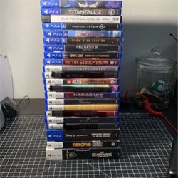 Mixed Lot of PS4 and PS5 Games