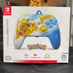 Pokémon Nintendo Switch Enhanced Wired Controller
