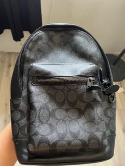 COACH MENS WESTPACK BLACK