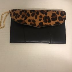 Chi Designed by Falchi Black Wristlet Purse Bag