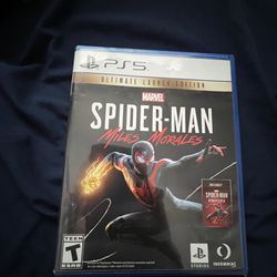 Spider-Man Morales ps5 video game 