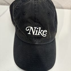 Nike black hat