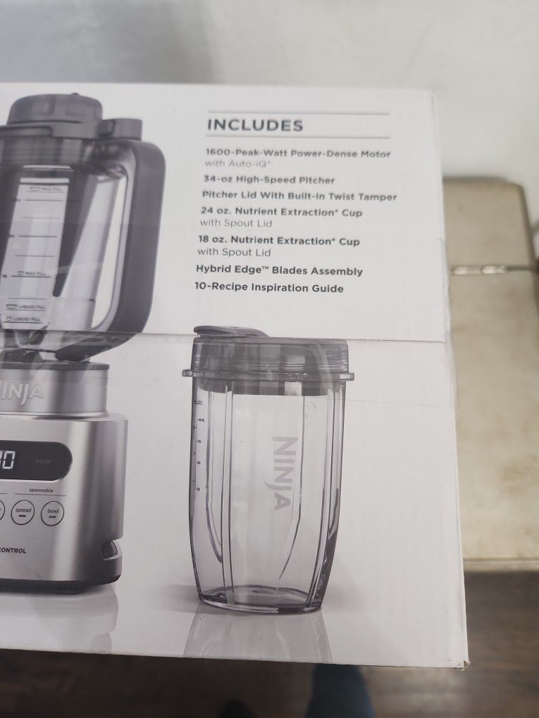 NEW IN SEALED BOX SS151 Ninja Twisti High Speed Blender Duo for