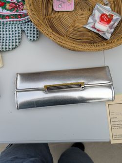 Silver clutch