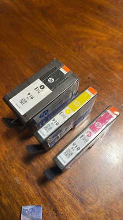 Genuine 910 HP ink cartridges - Sealed