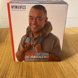 Thera-p kneading neck massager with heat