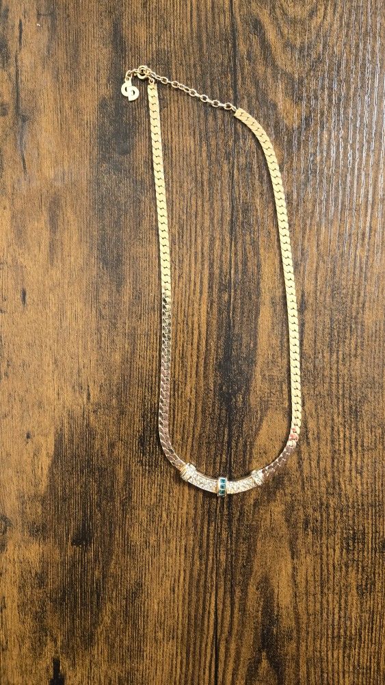 1980s Christian Dior Vintage 15" Necklace