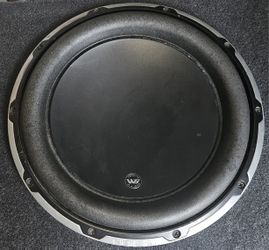 JL Audio W6 12 inch Subwoofer With Custom Box