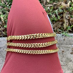 Cuban link bracelets (12mm)