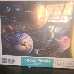 Jigsaw Puzzles for Adults 1000 Piece Puzzle for Adults 1000 Pieces Puzzle 1000 Pieces – Planets in Space Jigsaw Puzzle Challenging and Family Fun toy