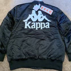 KAPPA Banda Bawer Track Jacket Black Men’s Size Large