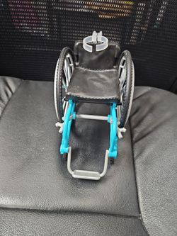 Miniature Toy Wheelchair Figure Accessory