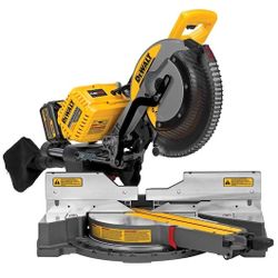 FOR PARTS  -- DeWalt 12" Cordless Flexvolt Compound Sliding Miter Saw DHS790