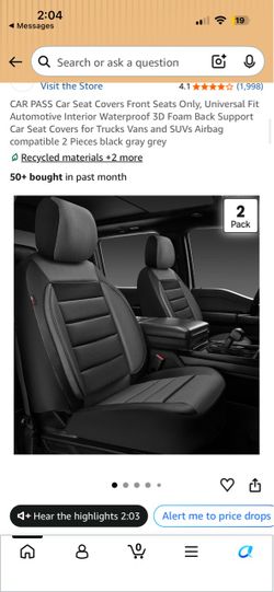 Car seat covers