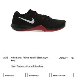 Nike Luna Prime Iron2 Black GymRed