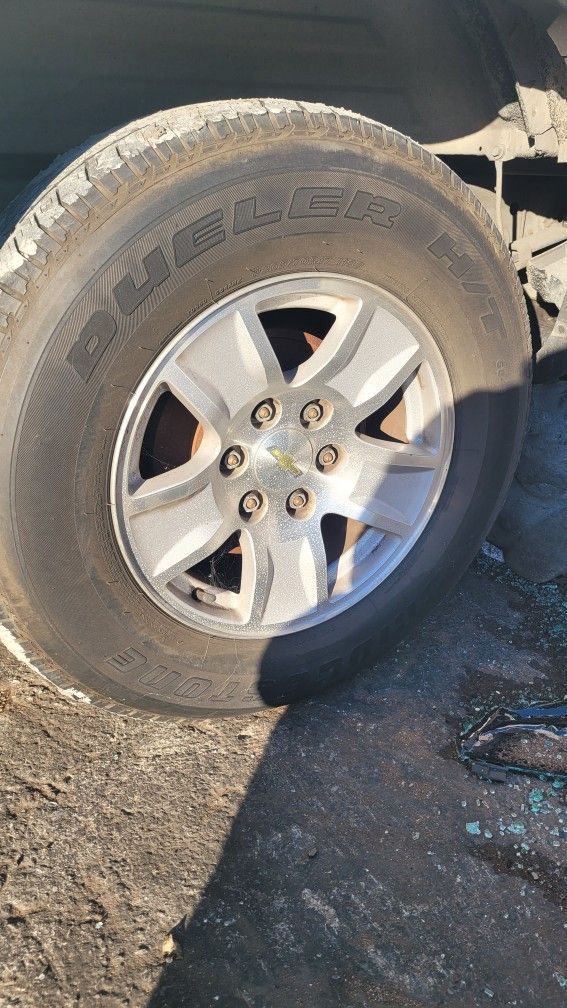 17 Inch Chevy 6 Lug Rims