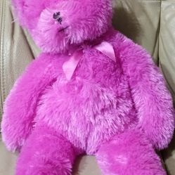 Soft Purple Bear-stuffed Animal