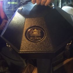 Resistol Cowboy Hat With Case