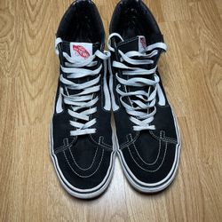 Vans high black size 10.5