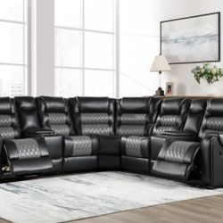 Recliner Sectional - Atlanta Same Day Delivery 