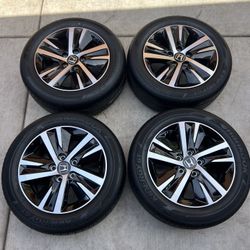Honda Civic 16in wheels 5x114.3 (5x4.5) Tires 215/55r16 Fit accord insight Hrv crz element Acura etc