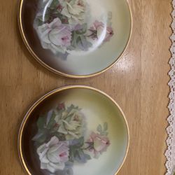 C T Altwasser Silesia Vintage Plates 6 Inch