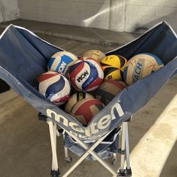 Volleyball cart