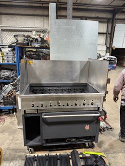 Wolf Commercial Gas Range with Oven