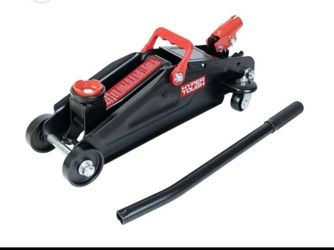Hyper Tough T82011W Trolley Jack, Work for Sedan and Coupe, 2 Ton Black