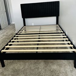 Queen Bed Frame With Mattress