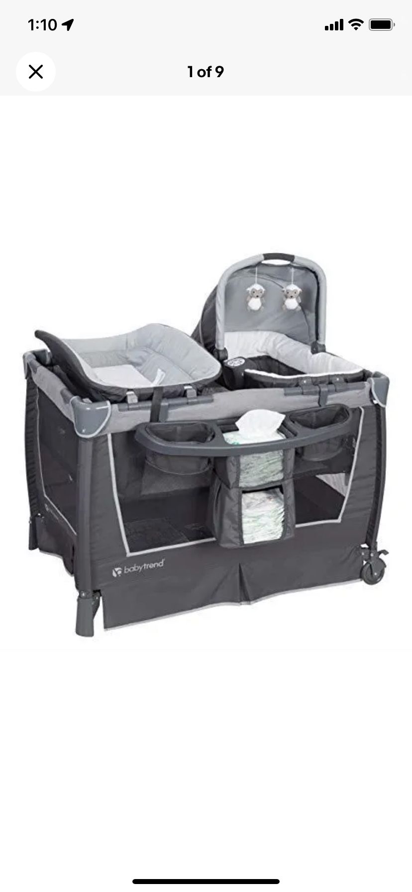 Baby Trend Playpen w/Mattress