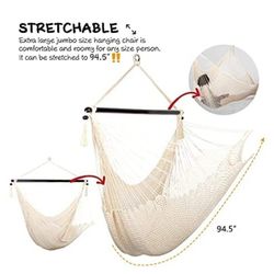 Hammock Chair Swing with Spreader Bar