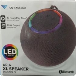 Large Bluetooth Speaker With Rgb Lights