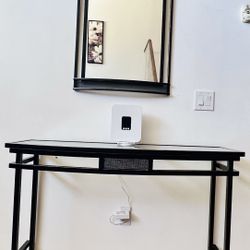 Console Table With Mirror 