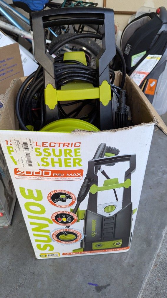 Sunjoe Pressure Washer Machine 