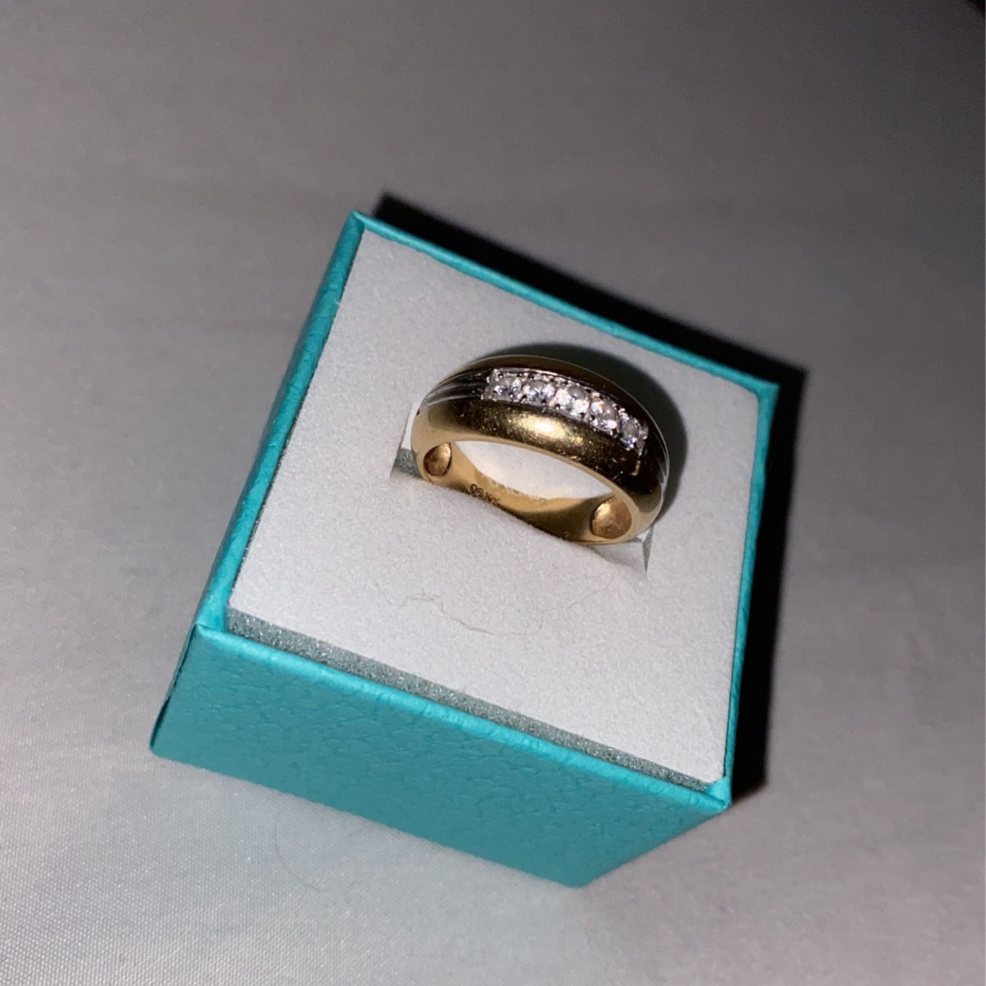 Mens 10k Wedding Gold Ring Solid 5 Grams Size 8