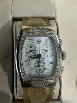 TechnoMarine Diamond MOP Watch