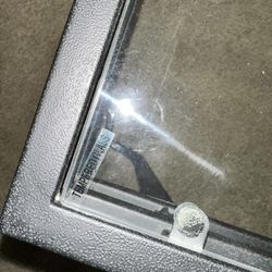 Black Glass Coffee Table And 2 End Tables 