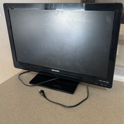 Sharp 24” Liquid  Crystal TV- Black
