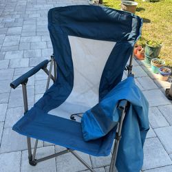 New Arm Chair Oversize for Extra Comfort, 300 LBS Capacity Include Carry Bag