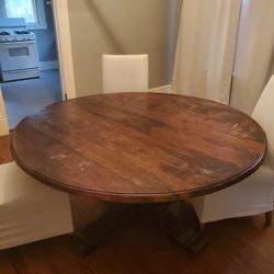 Solid Wood Dining Room Table