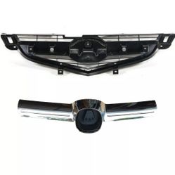 75705SEPA00 AC1203100 New Upper Grille + Chrome Trim Acura TL 2004-2006