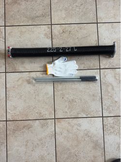 Garage door torsion spring