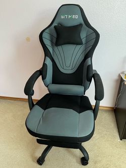SITMOD Fabric Gaming Chair with Footrest