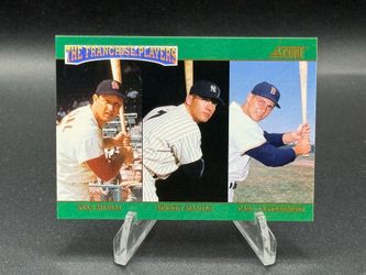 1992 Score The Franchise Players #4 Stan Musial Mickey Mantle Carl Yastrzemski
