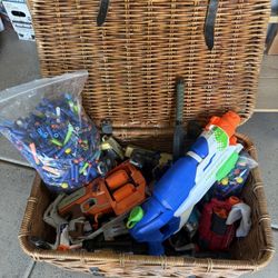 Box Of Nerf Guns