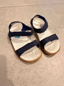 Native Kids Sandals Navy Blue Velcro 10 size
