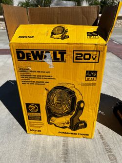 DeWalt DCE512B 20V Cordless Jobsite Fan